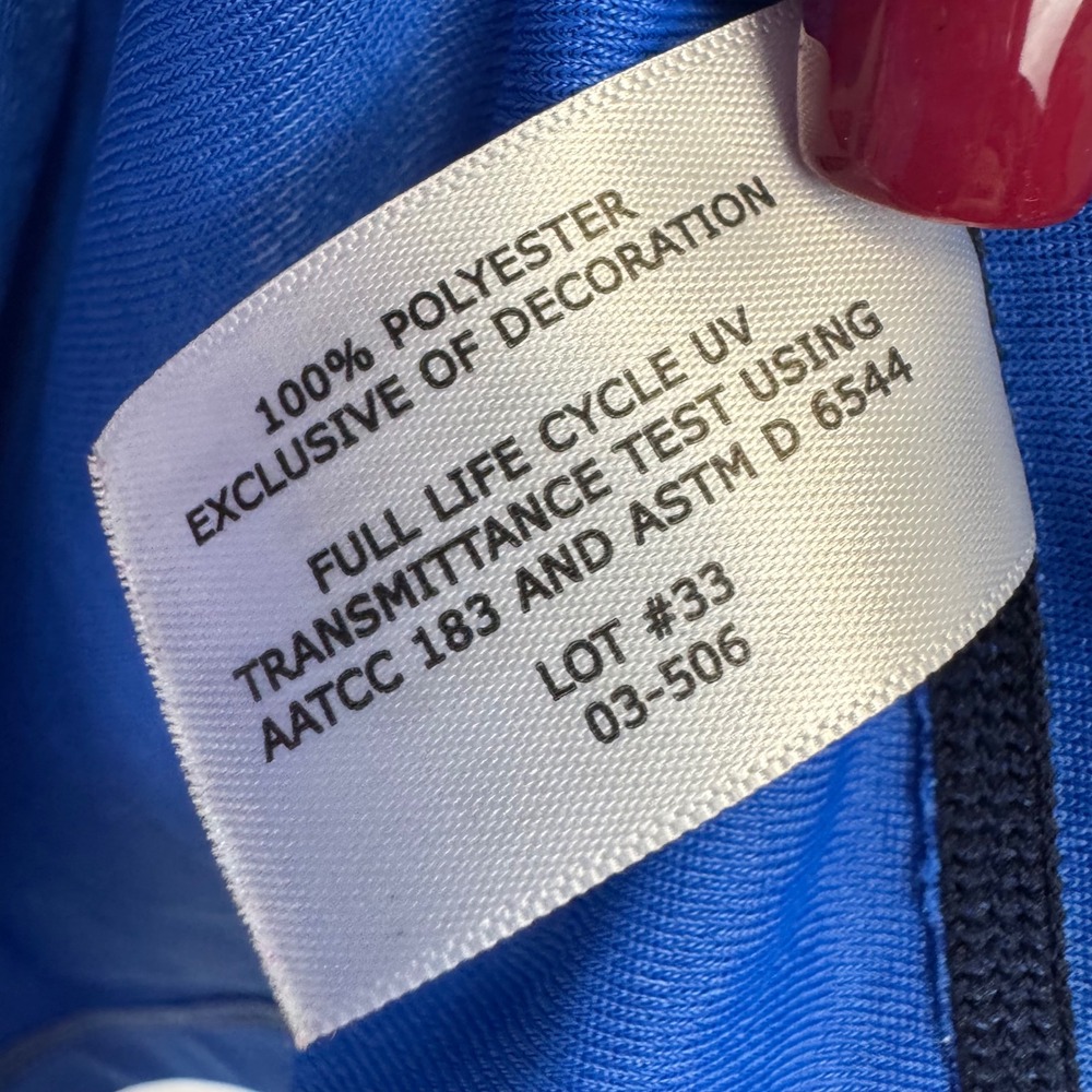 Coolibar Womens UPF 50+ Sun Protection Full Zip Jacket Blue Small RN 106928 - Picture 11 of 14